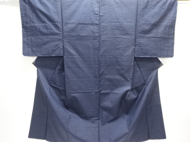 JAPANESE KIMONO / UNUSED DORO OSHIMA TSUMUGI FOR MEN 